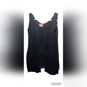 Antique Swimsuit Women's Annette Kellerman 2 in 1 Black Wool